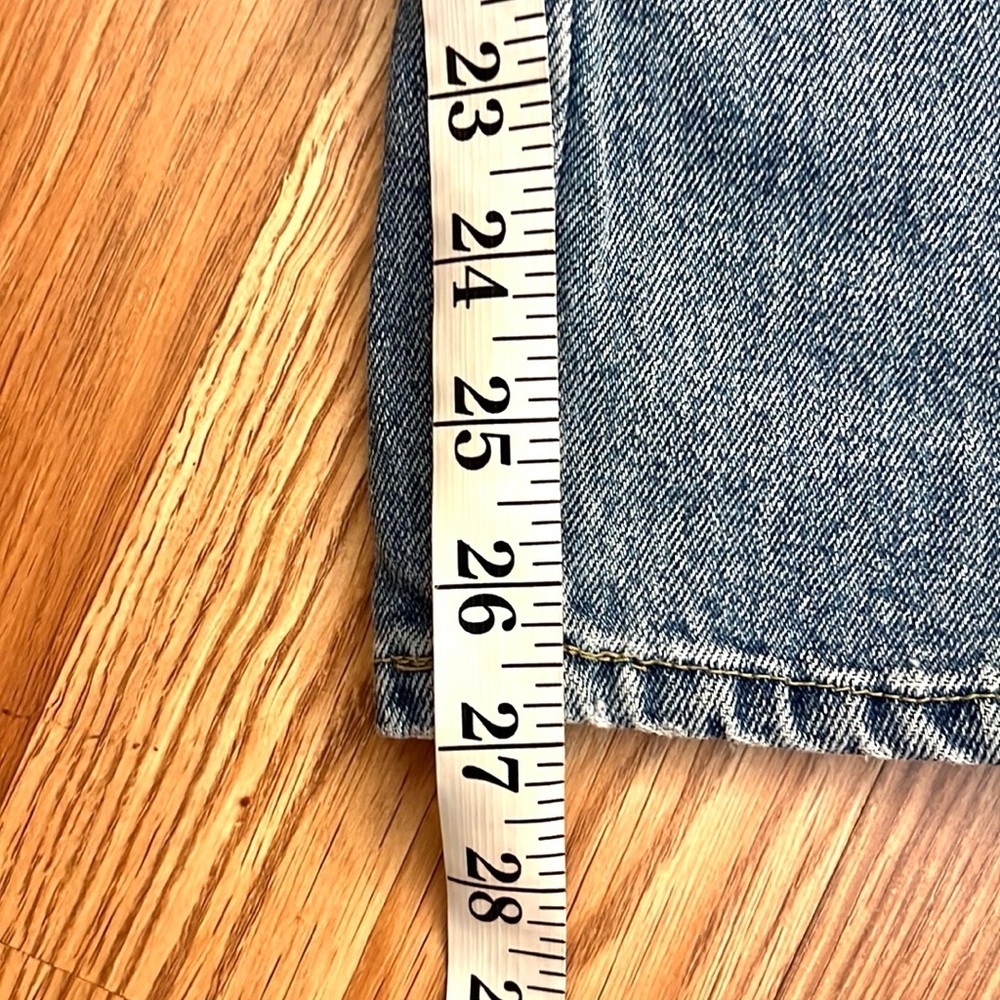 VTG Squeeze, Authentic Squeeze @87 blue Jeans, Mother of Pearl Buttons, Size 5/6 - Picture 11 of 12